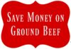 ground beef save money