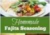 Homemade Fajita Seasoning
