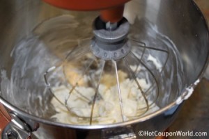 Stuffed Mushrooms - Beat Cream Cheese & Milk