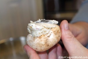 Stuffed Mushrooms - Stuff The Mushrooms With Cheese Mixture