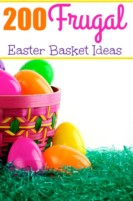 200 Frugal Easter Basket Ideas - Discover over 200 different items you can purchase or make to fill those Easter baskets without breaking the bank! Something for kids of all ages from babies to teens! | via HotCouponWorld.com