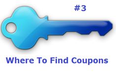 Where To Find Coupons key