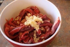 Beef Fajitas - Add Garlic