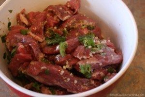 Beef Fajitas - Mix And Marinate