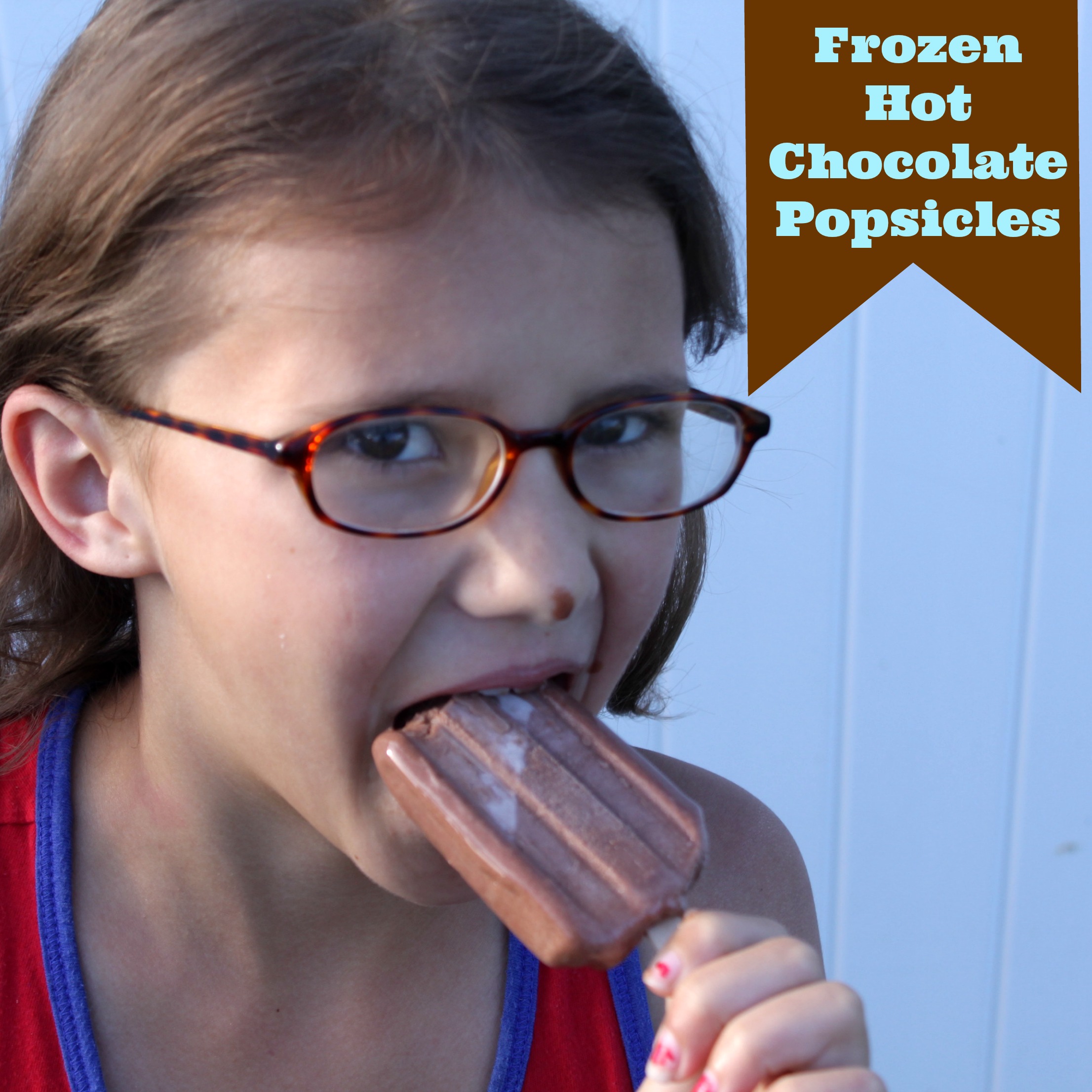 Frozen Hot Chocolate Popsicles