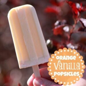 Orange Vanilla Popsicles