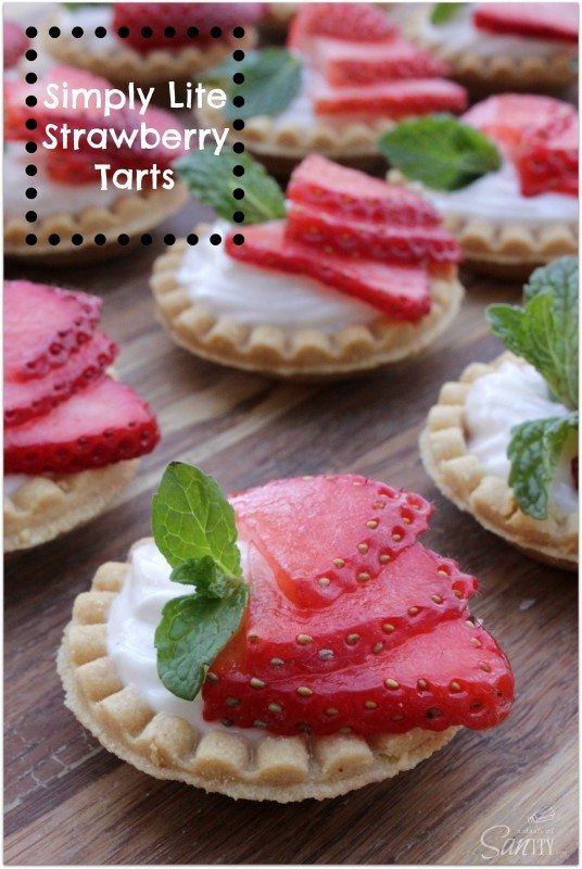 Simply Lite Strawberry Tarts