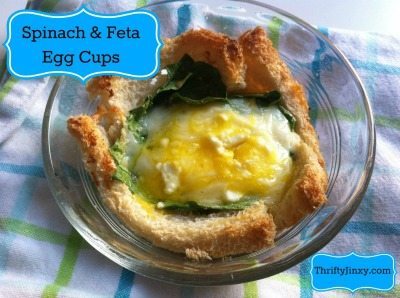 Spinach & Feta Egg Cups