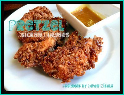 Pretzel Chicken Fingers