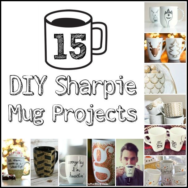 15 DIY Sharpie Mug Projects – Easy, Frugal & Fun!