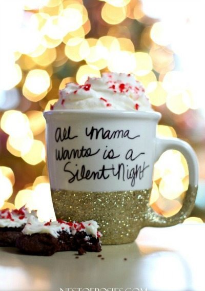 All Mama Wants Is A Silent Night Mug