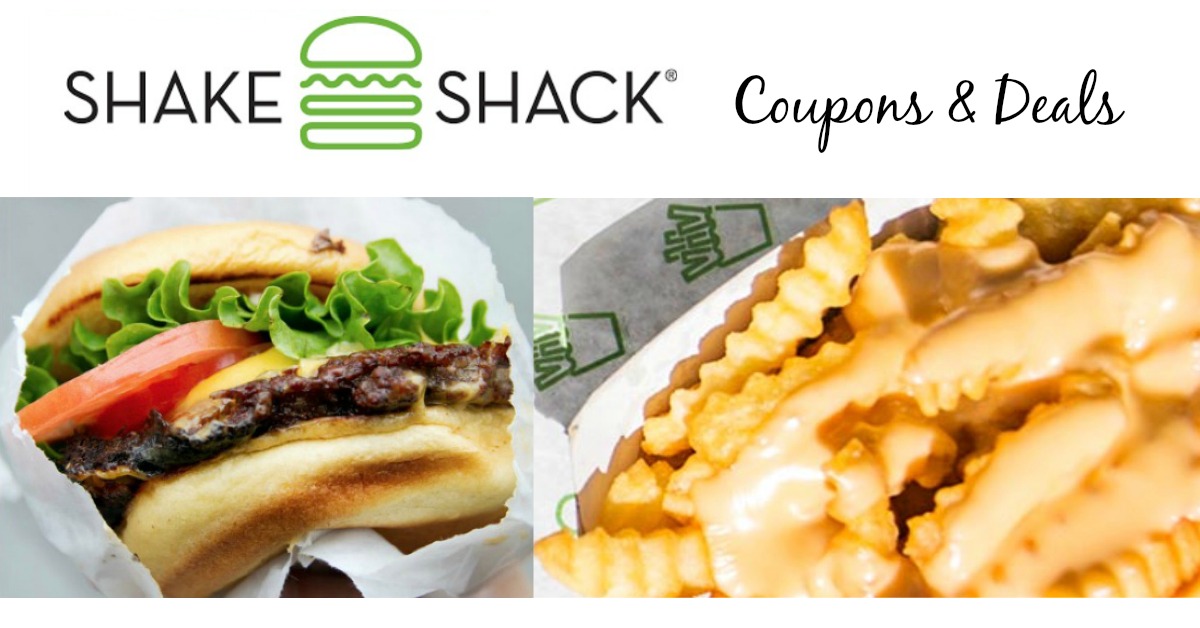 Shake Shack free burger coupons