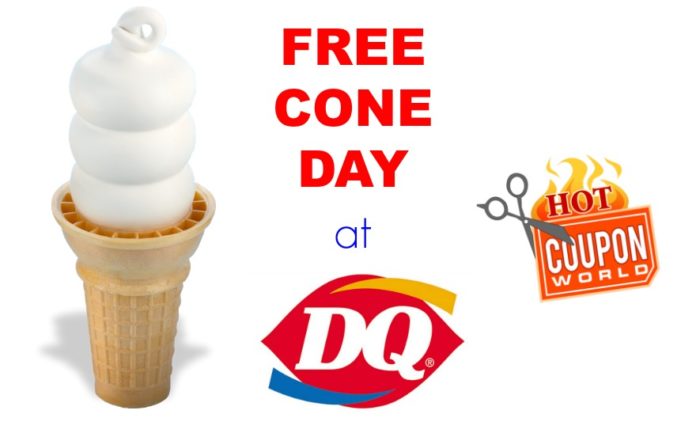 Dairy Queen S Free Cone Day 2020 Hot Coupon World