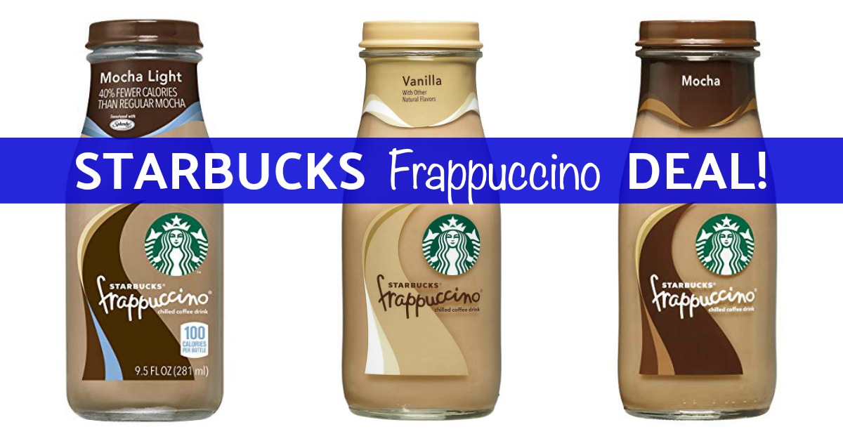 Starbucks Deals: Frappuccino Bottles (on Amazon!)