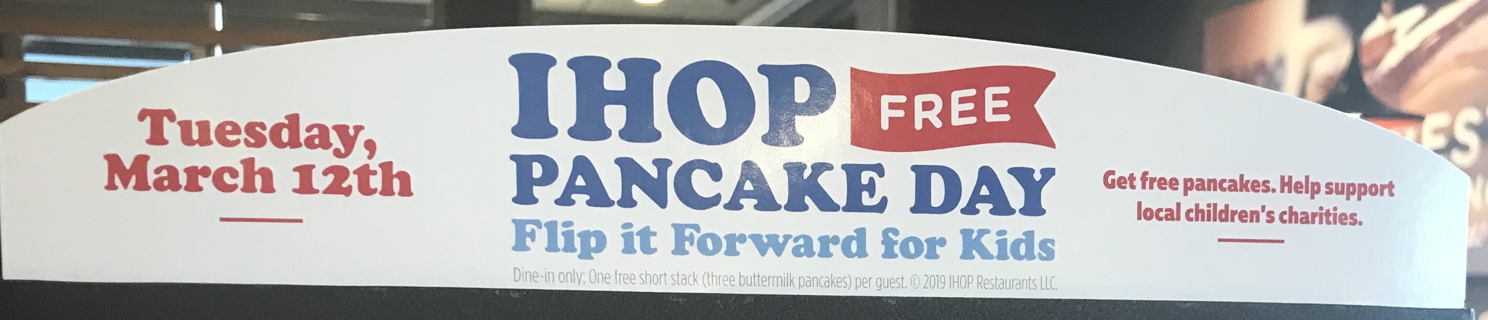 ihop free pancakes - national pancake deal