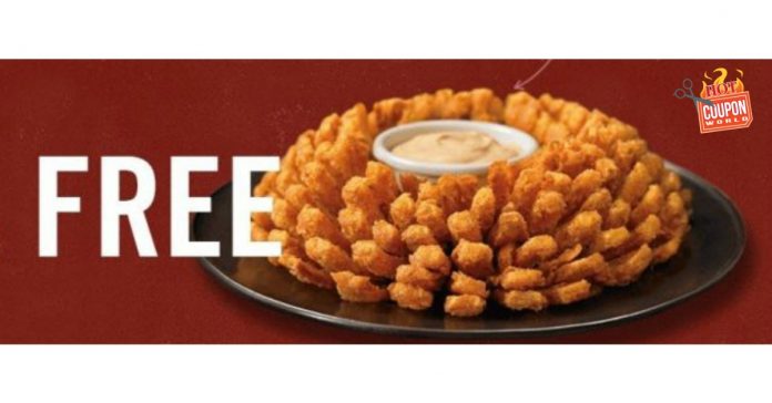 Outback Free Bloomin Onion