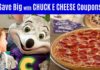 Print your Chuck E Cheese Coupons