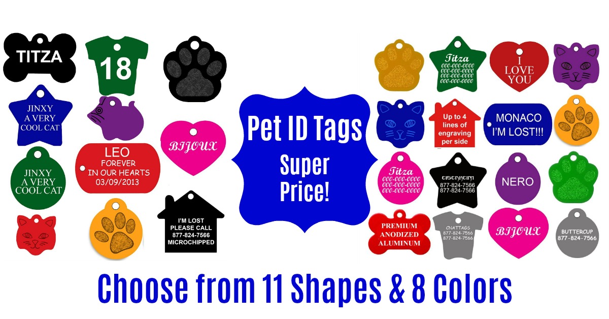 Dog Or Cat Id Tags Personalized Hot Deal Hot Coupon World