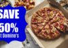 Pizza Deal at Domino's no coupons needed