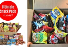 Ultimate Snack Care Package, 40 Count on Amazon