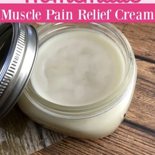 Coconut Oil Muscle Pain Relef Cream