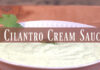 Cilantro Cream Sauce Facebook