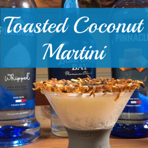Toasted Coconut Martini