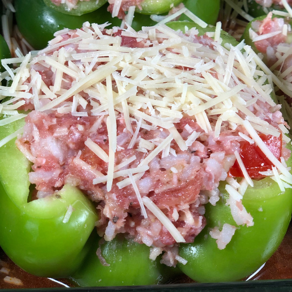 Spicy Stuffed Peppers Uncooked Single