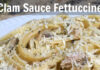 Clam Sauce Fettuccine