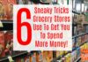 grocery store tricks to get you to spend more money! and how to avoid them!