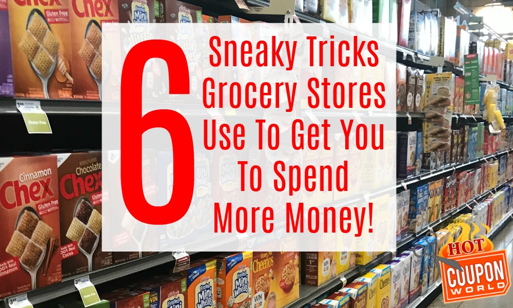 grocery store tricks to get you to spend more money! and how to avoid them!