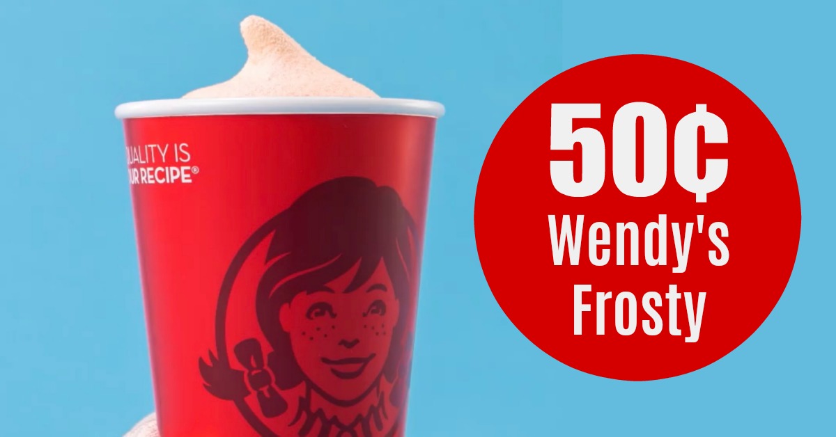 Wendy S Frosty Deal Only 0 50 Hot Coupon World