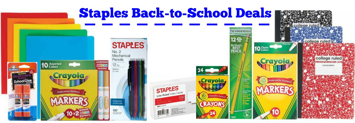 Staples Back To School Deals and Sales