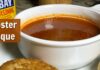 Lobster Bisque with crab cake and French Bread