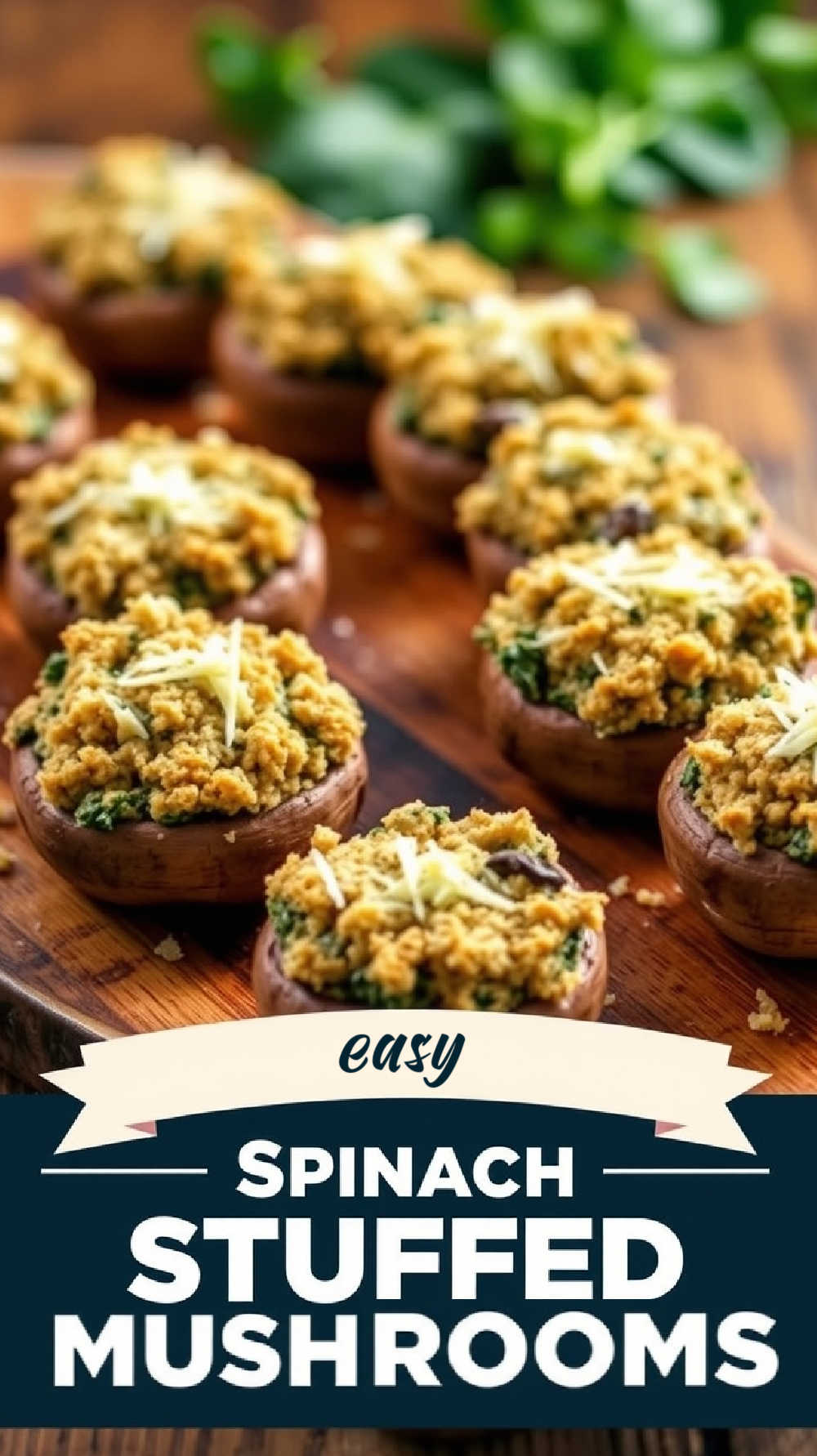 easy stuffed mushrooms recipe