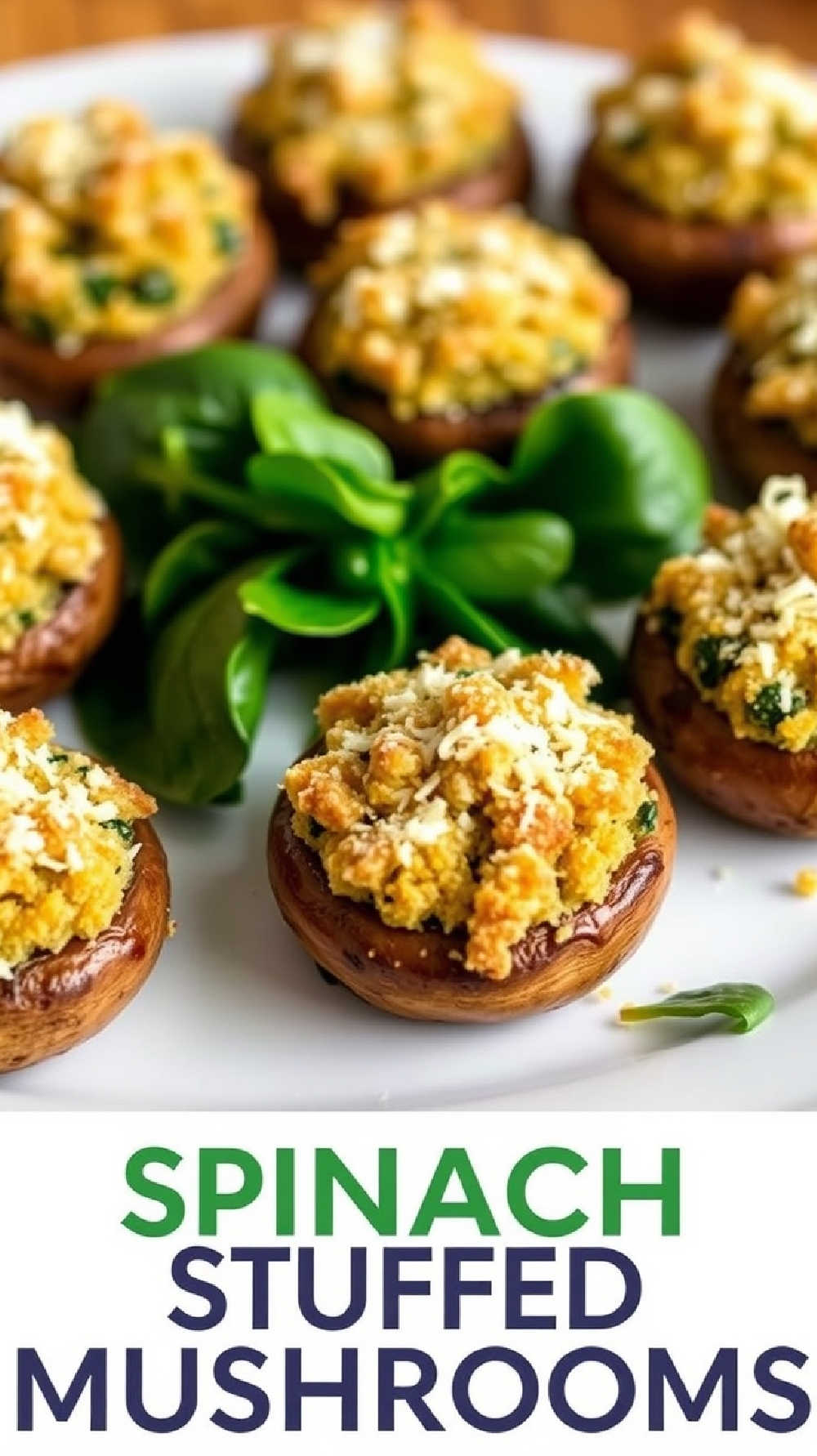 spinach stuffed mushrooms
