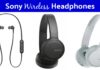 Sony wireless headphones best prices on Amazon