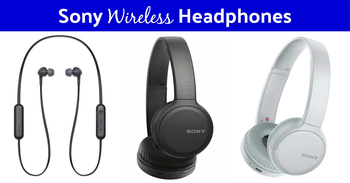 Sony wireless headphones best prices on Amazon