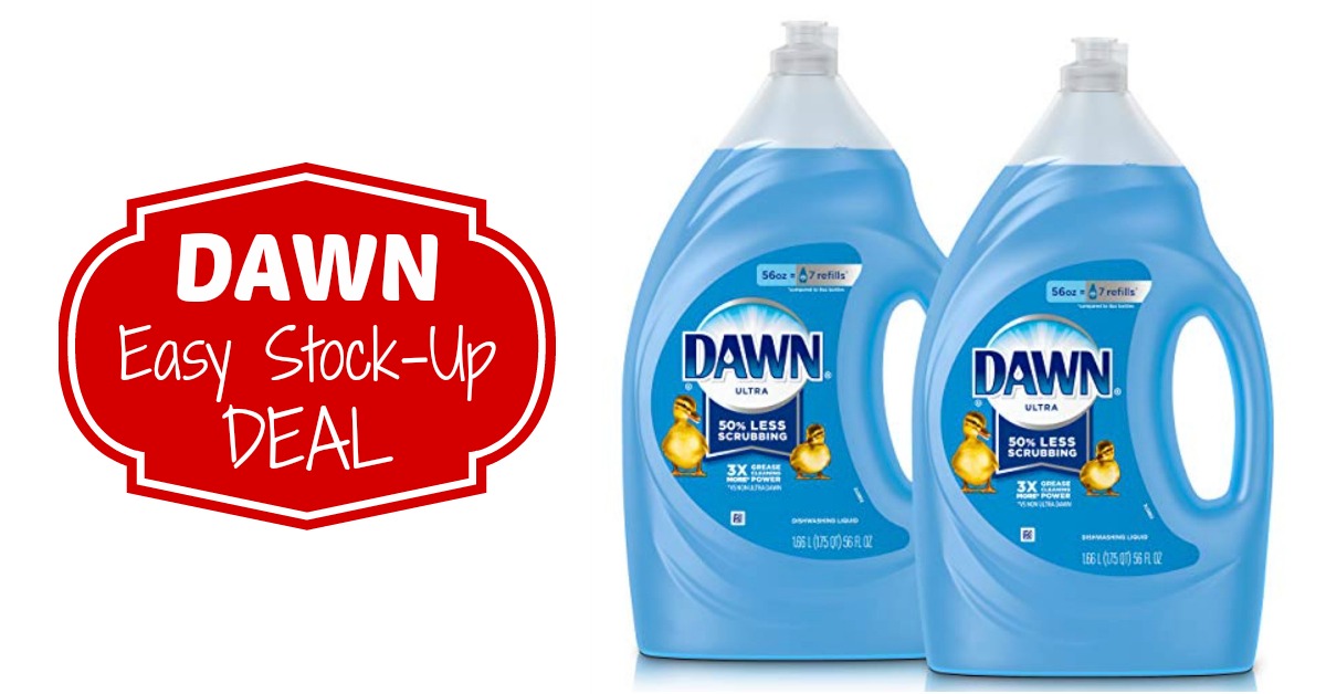 Dawn Ultra coupons deal on Amazon