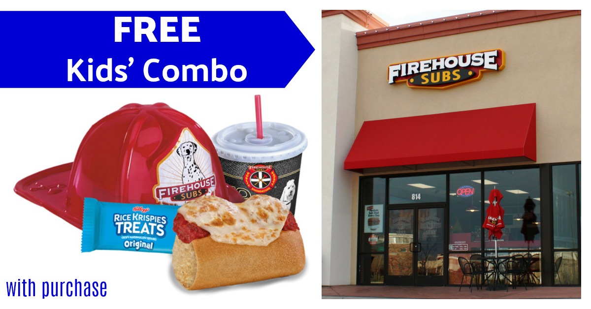 Firehouse Subs Coupons & Deals (Free Kids' Meals Offer!)