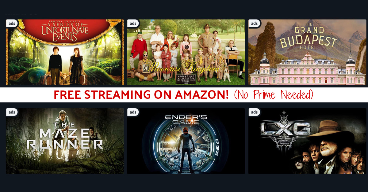 FREE Movies & TV Shows from Amazon (no Prime required!)