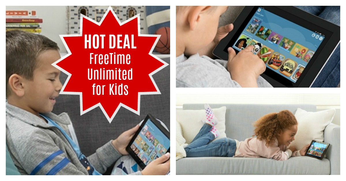 Amazon Free Time Unlimited for kids