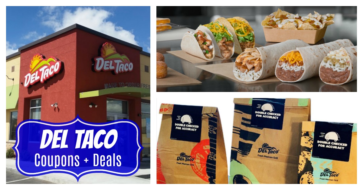 Del Taco coupons deals