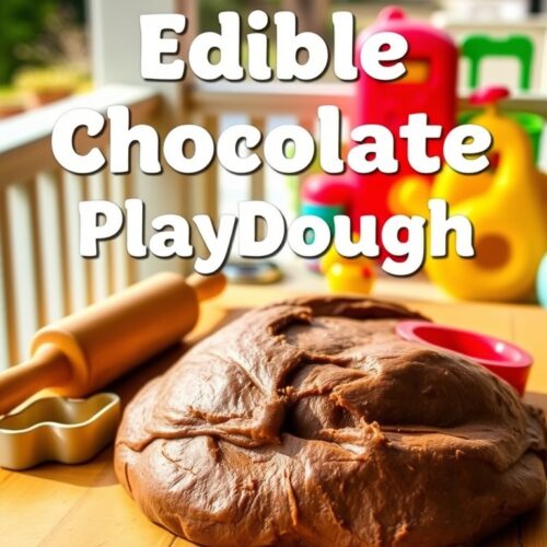 edible chocolate play dough