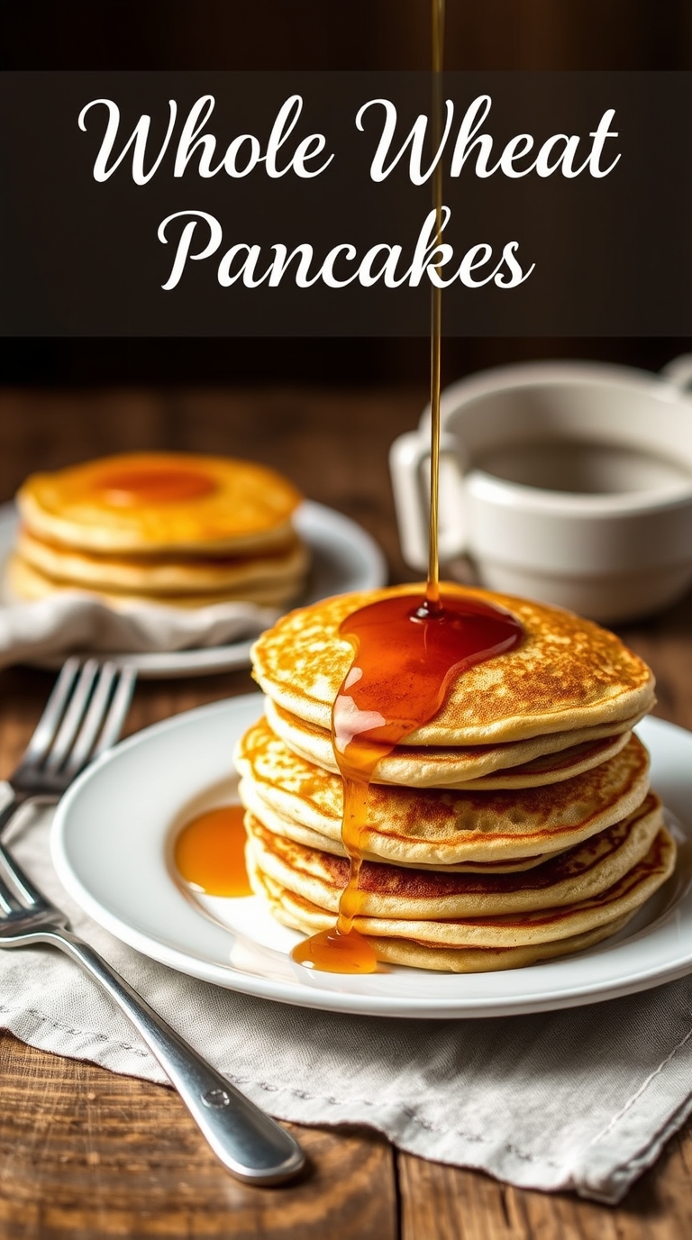 Whole Wheat Pancakes