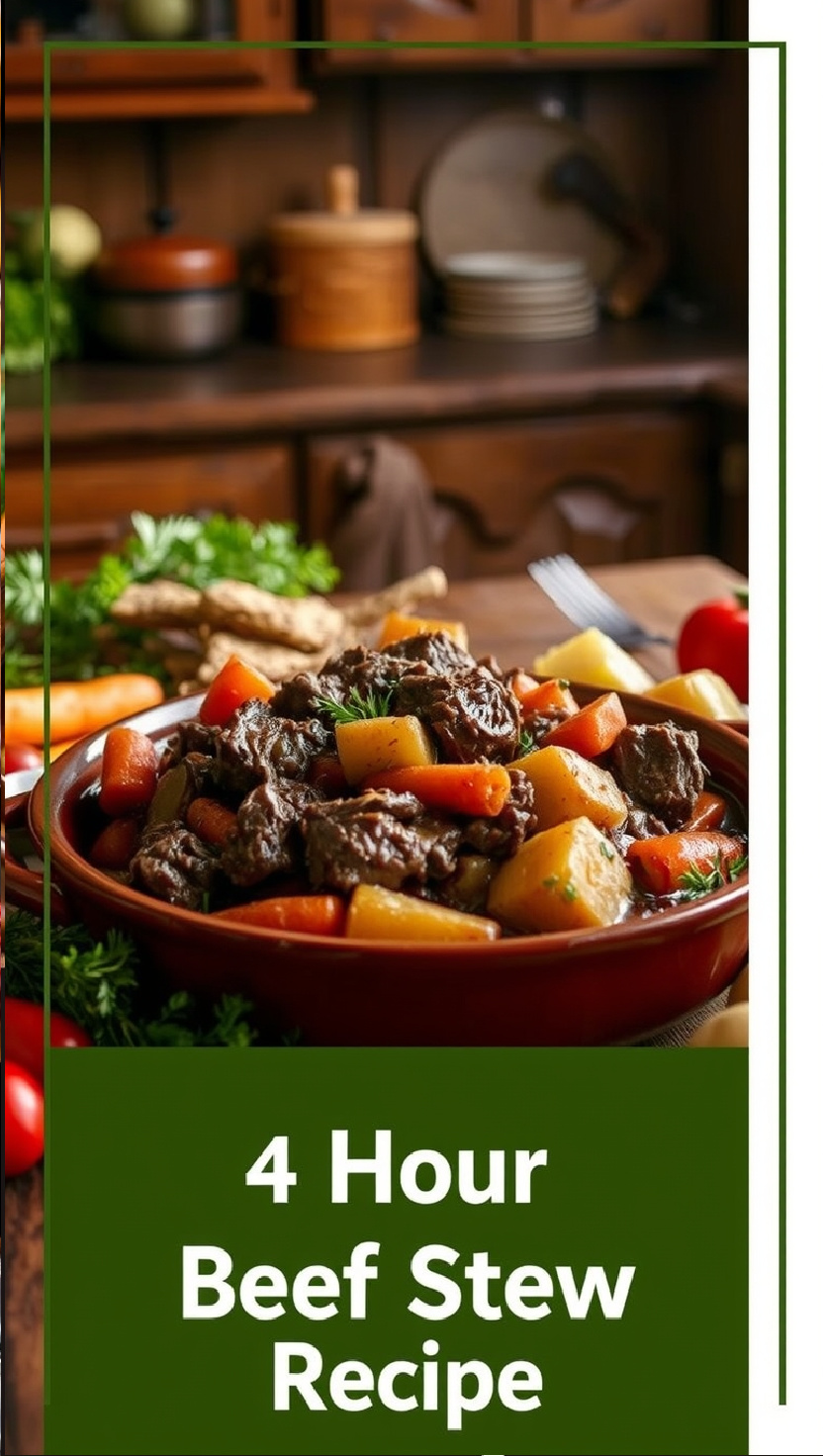 4 hour beef stew recipe