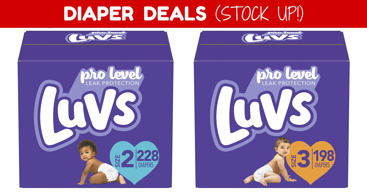 Luvs Ultra Leakguards Diapers (Luvs Coupon DEALS!)