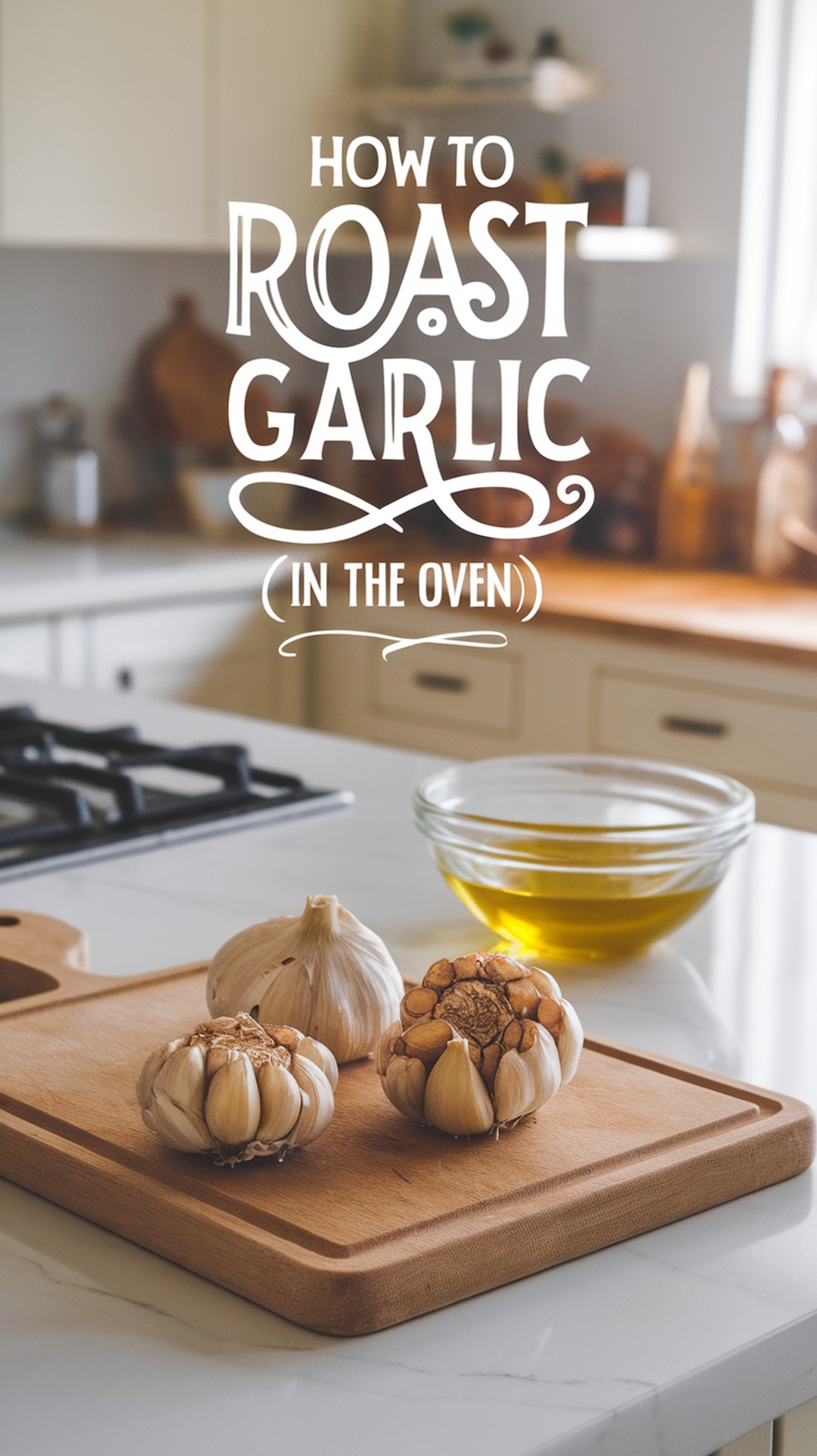 How to Roast Garlic (Easy In the Oven Recipe)