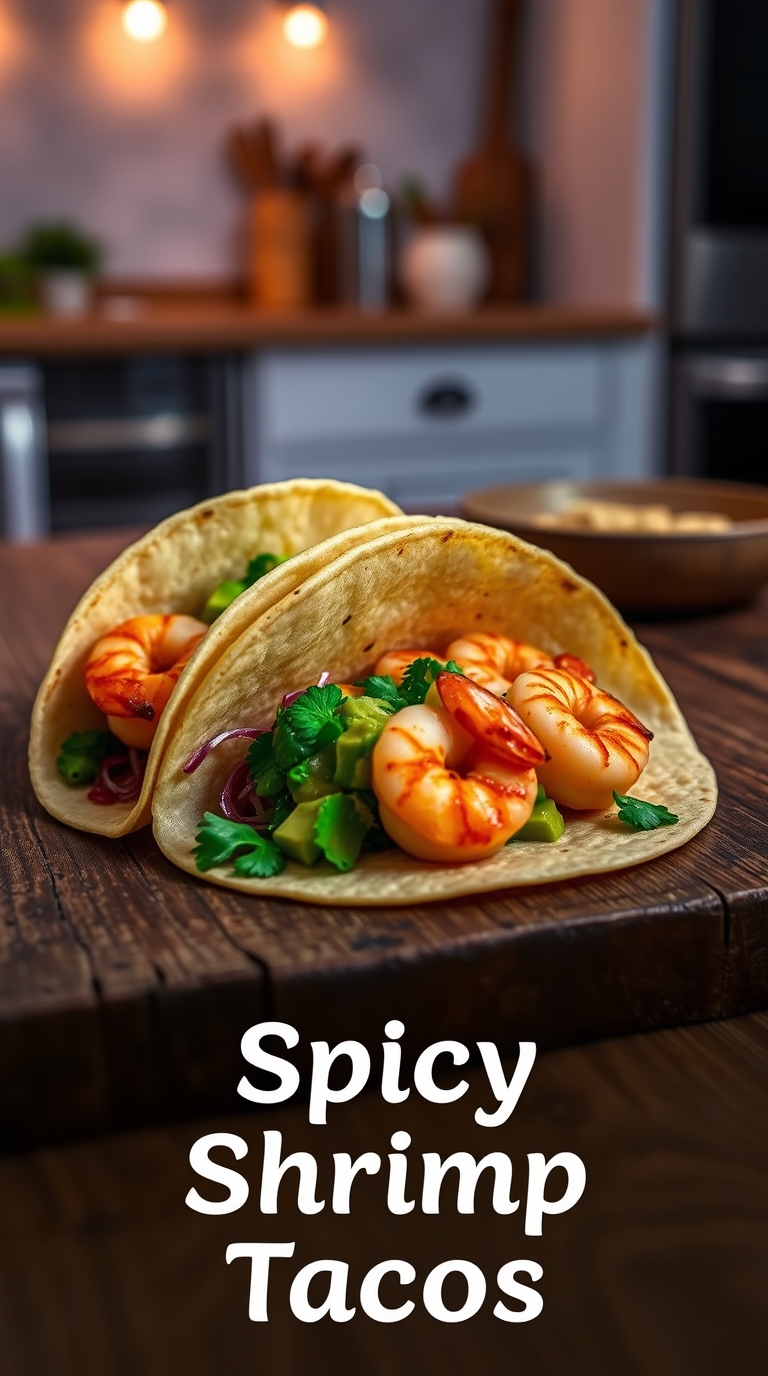 spicy shrimp tacos