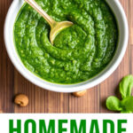 Homemade Basil Pesto